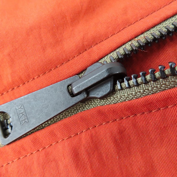 実際に弊社で買取させて頂いたAG by EXPERIMENT/エージーバイエクスペリメント ブルゾン ジャケット オレンジ系/2の画像 6枚目