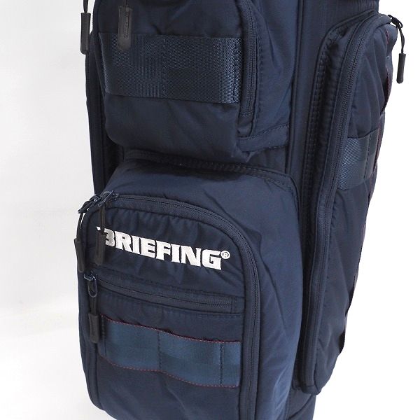 実際に弊社で買取させて頂いたBRIEFING/ブリーフィング CR-6 ゴルフ 8.5型 5分割キャディバッグ ネイビーの画像 6枚目