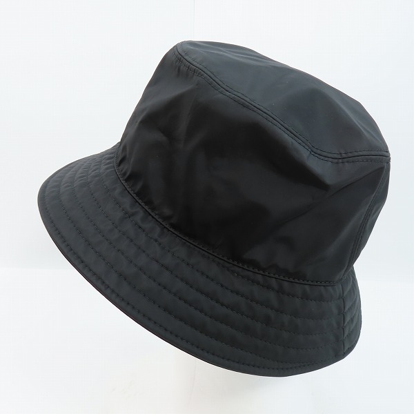 実際に弊社で買取させて頂いた【JPタグ】MONCLER/モンクレール ナイロン ハット バケット I10913B00003/Lの画像 2枚目