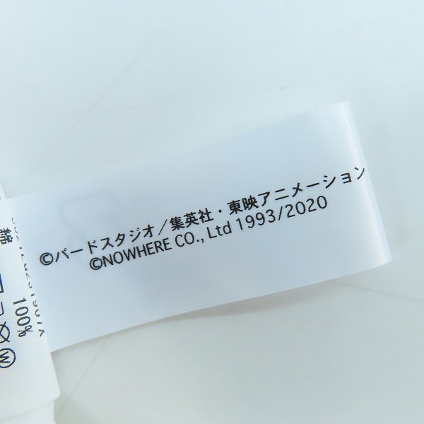 実際に弊社で買取させて頂いたA BATHING APE×DRAGON BALL Z/ア ベイシング エイプ×ドラゴンボールZ 半袖Tシャツ ホワイト/Lの画像 5枚目