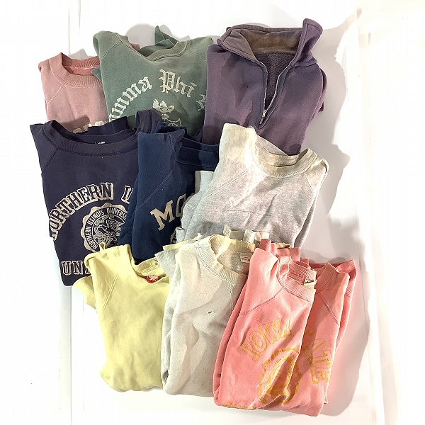 実際に弊社で買取させて頂いた【おまとめ】AKON/ARTEX/PENNEY'S 等 ヴィンテージ スウェット/パーカー/シャツ 他 