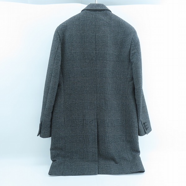 実際に弊社で買取させて頂いたLACOSTE/ラコステ グレンチェックチェスターコート BH8419/Mの画像 1枚目