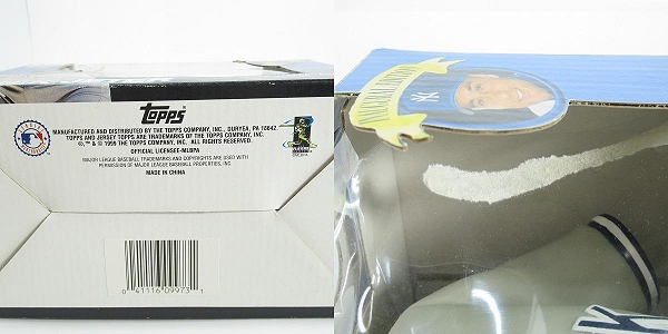 実際に弊社で買取させて頂いたTopps/トップス 1999 Jersey Topps INAUGURAL EDITION DEREK JETER/デレク・ジーター ジャージ フィギュア/ヤンキースの画像 9枚目