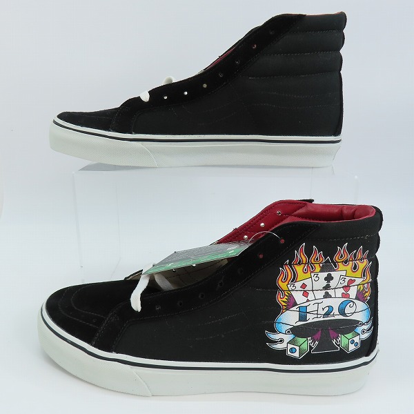 実際に弊社で買取させて頂いた【未使用】VANS/バンズ V38CL RETORP SK8-HI/スケートハイ ハイカットスニーカー 485951-0001/26.5の画像 3枚目