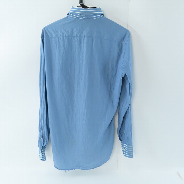 実際に弊社で買取させて頂いたETRO/エトロ 長袖シャツ ストライプ/38の画像 1枚目