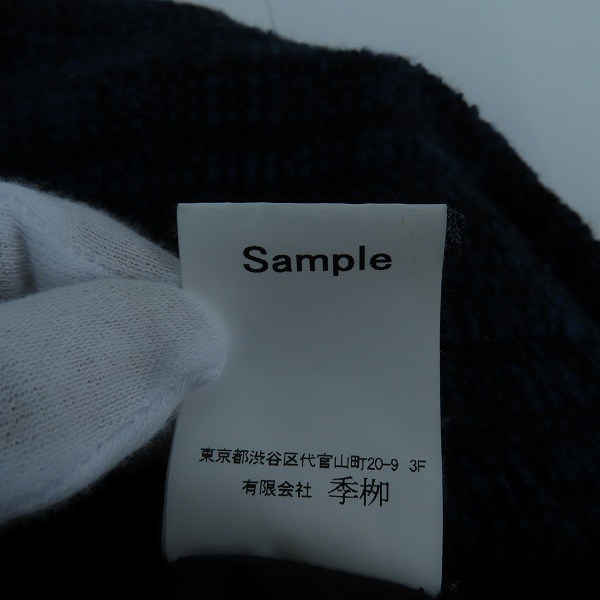 実際に弊社で買取させて頂いた【サンプル品】kiryuyrik/キリュウキリュウ 総柄 リバーシブル ジャケット M の画像 6枚目