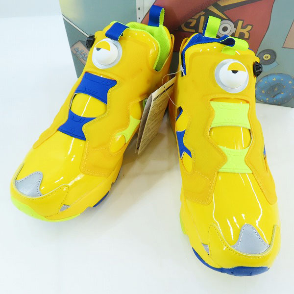 実際に弊社で買取させて頂いた【未使用】Reebok×MINIONS/リーボック×ミニオンズ INSTAPUMP FURY MU/インスタポンプ フューリー FY3404/27