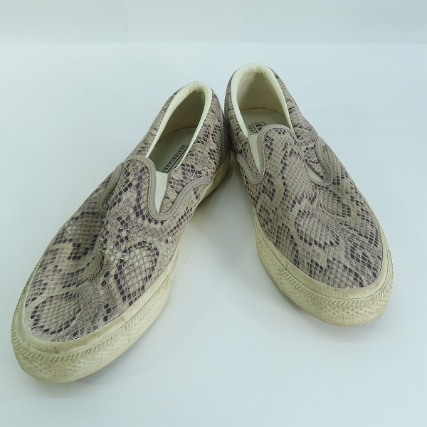 実際に弊社で買取させて頂いたCONVERSE/コンバース パイソン柄 スリッポン 1SC987/27.5