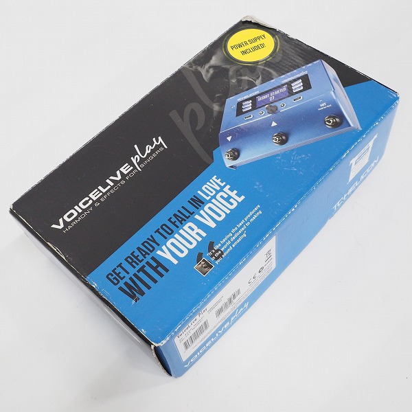 実際に弊社で買取させて頂いたTC.HELICON/ティーシーヘリコン VoiceLive Play ボーカル用 エフェクター【動簡易動作確認済】の画像 9枚目