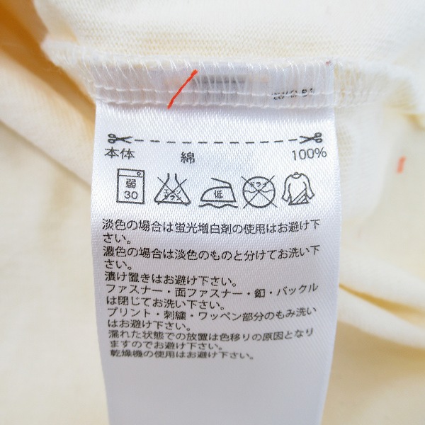 実際に弊社で買取させて頂いたReebok×MAISON KITSUNE/リーボック×メゾンキツネ ベースボーツTシャツ AC0898/Mの画像 5枚目