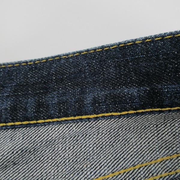 実際に弊社で買取させて頂いたEVISU/エヴィス GENES OSAKA サガラ刺繡 カモメプリント デニムパンツ/40の画像 6枚目