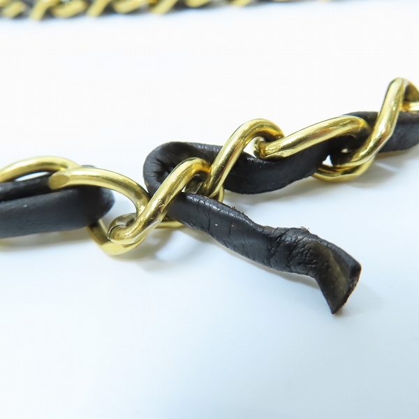 実際に弊社で買取させて頂いたCHANEL/シャネル ヴィンテージ マトラッセ フルフラップ チェーンショルダーバッグ の画像 7枚目