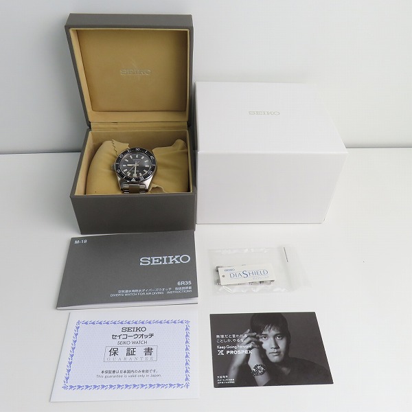 実際に弊社で買取させて頂いたSEIKO/セイコー PROSPEX プロスペックス ダイバーズ 自動巻 SBDC101 6R35-00P0 の画像 8枚目