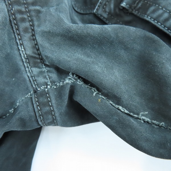 実際に弊社で買取させて頂いたkiminori morishita/キミノリモリシタ ジップ 装飾 カーゴパンツ 7747-324-1/ 5/48の画像 8枚目