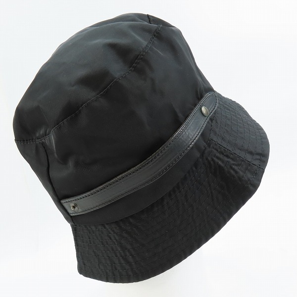 実際に弊社で買取させて頂いたFelisi/フェリージ ナイロンハット レザーストラップ 59の画像 3枚目