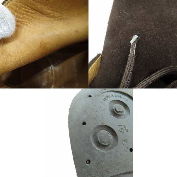 実際に弊社で買取させて頂いたChurch's/チャーチ RYDER3/ライダー3 スエード チャッカブーツ 7918/90の画像 7枚目