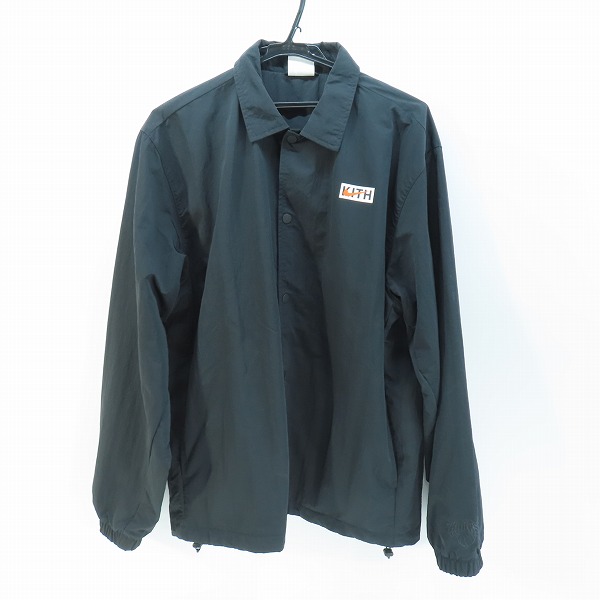 実際に弊社で買取させて頂いたNIKE×kith New York/ナイキ×キス Knicks ニックス コーチ ジャケット CZ1801-010/M