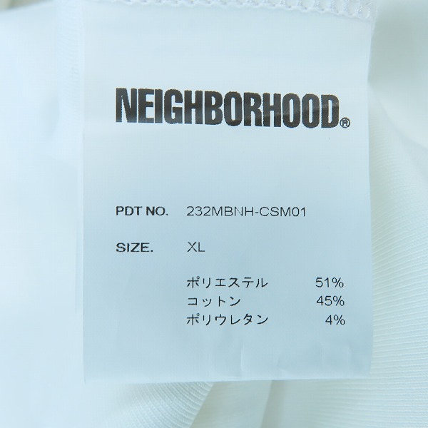 実際に弊社で買取させて頂いたNEIGHBORHOOD/ネイバーフッド DOUBLE CREWNECK LS  クルーネックスウェット 232MBNH-CSM01/XLの画像 3枚目