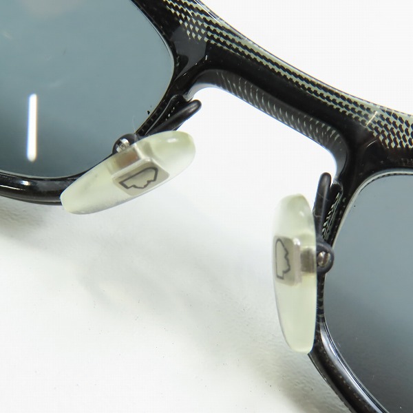 実際に弊社で買取させて頂いたalain mikli/アランミクリ フード付き ブラック サングラス/アイウェア 5018の画像 3枚目