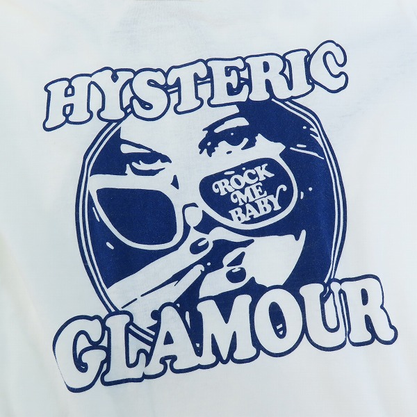実際に弊社で買取させて頂いたHYSTERIC GLAMOUR/ヒステリックグラマー ガール プリント Tシャツ 0212CT10 Lの画像 8枚目
