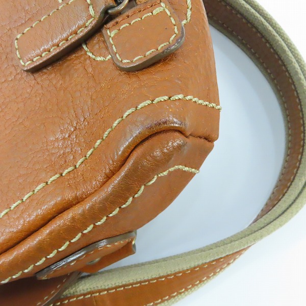 実際に弊社で買取させて頂いた土屋鞄製造所/ツチヤカバン/ツチヤカバン トーンオイルヌメボディーポシェット/ボディバッグの画像 8枚目