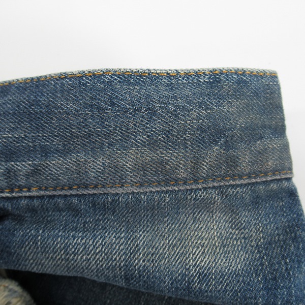 実際に弊社で買取させて頂いたBALMAN/バルマン バイカー デニムパンツ/31の画像 6枚目