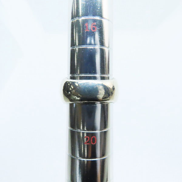 実際に弊社で買取させて頂いたCHROME HEARTS/クロムハーツ FLRL CRS フローラルクロスリング 18.5号の画像 8枚目