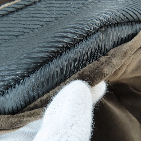 実際に弊社で買取させて頂いたDOLCE&GABBANA/ドルチェ&ガッバーナ 2B ベロアテーラードジャケット/44の画像 8枚目