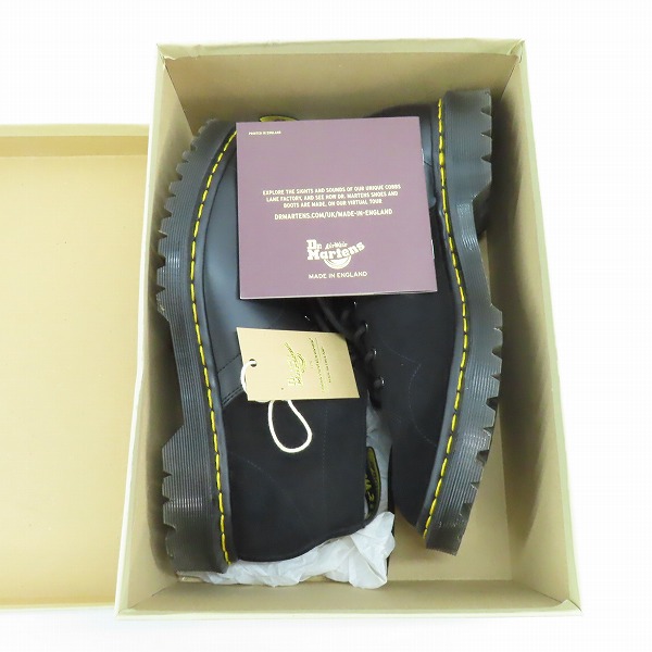 実際に弊社で買取させて頂いたDr.Martens × Engineered Garments/ドクターマーチン×エンジニアードガーメンツ CHURCH コンビレザー ブーツ 23659001/UK8の画像 8枚目