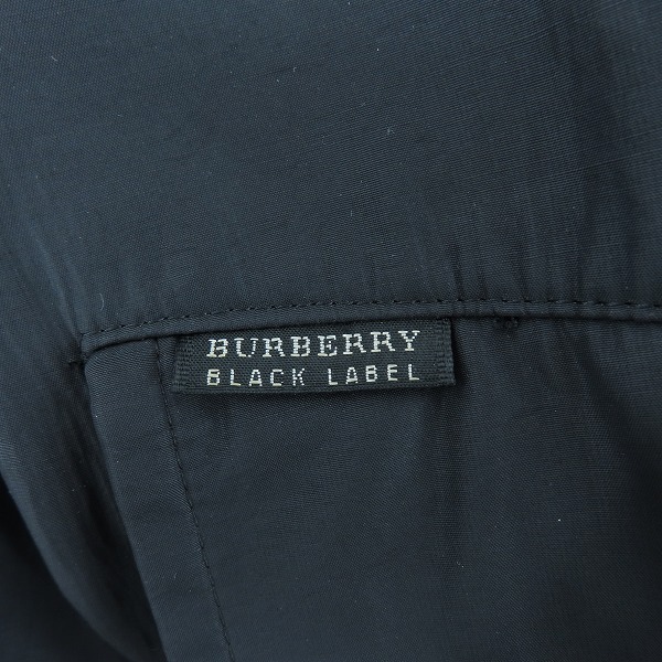 実際に弊社で買取させて頂いたBURBERRY/バーバリー ブラックレーベル ステンカラーコート BMA04-702-09/Mの画像 5枚目