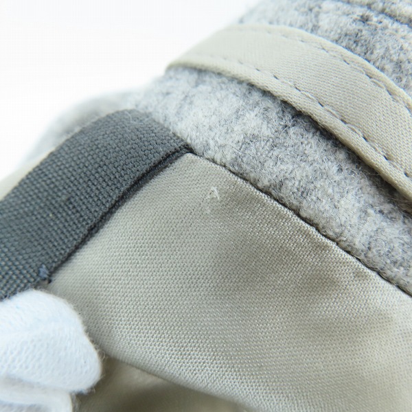 実際に弊社で買取させて頂いたKAZUYUKI KUMAGAI ATTACHMENT/カズユキクガマイ アタッチメント 絣2/48ダブルサージメルトン ロングコート KC52-077/1の画像 8枚目