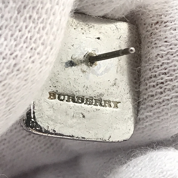 実際に弊社で買取させて頂いたBURBERRY/バーバリー チェック ピアスの画像 5枚目