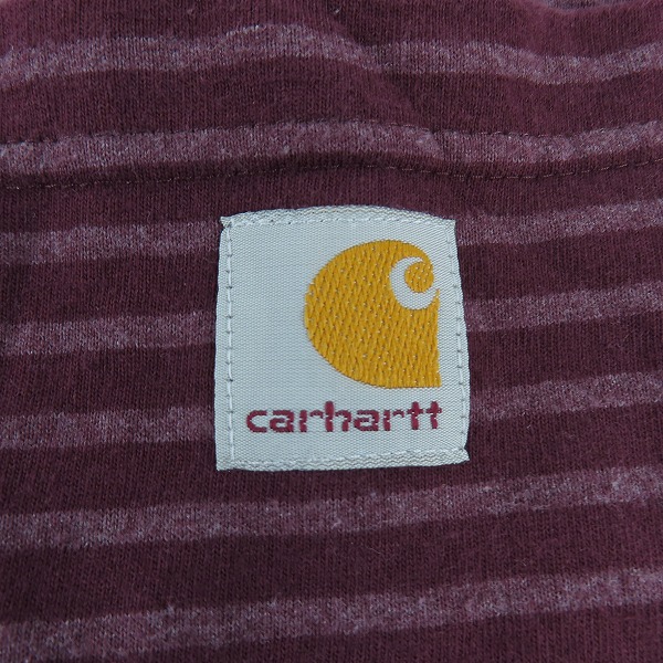 実際に弊社で買取させて頂いたCarhartt/カーハート ORIGINAL FIT 胸ポケット ボーダー Tシャツ K87 /Mの画像 4枚目