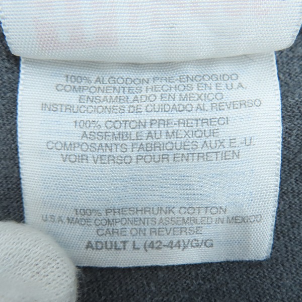 実際に弊社で買取させて頂いたSLIPKNOT/スリップノット 2000 Hanes2枚タグボディ/ヴィンテージ 半袖Tシャツ Lの画像 3枚目