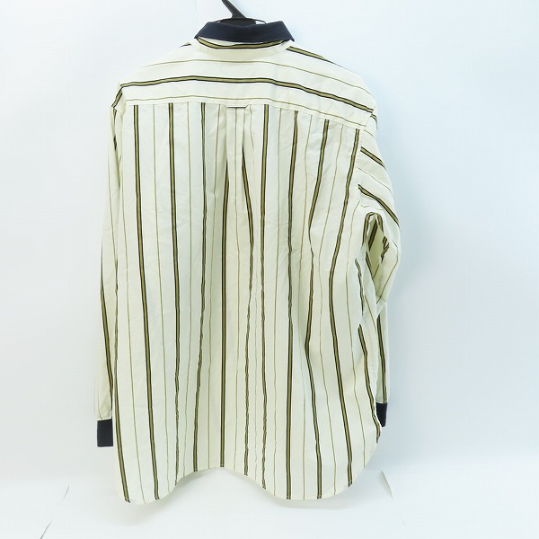 実際に弊社で買取させて頂いたFRED PERRY/フレッドペリー 胸刺繍 ストライプシャツ 長袖 ボタンシャツ F4544/Lの画像 1枚目