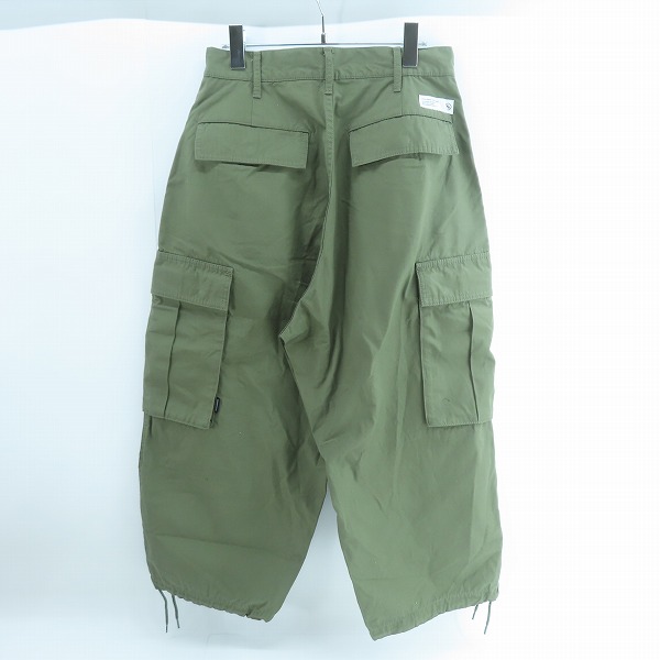 実際に弊社で買取させて頂いた【未使用】NEIGHBORHOOD/ネイバーフッド 23SS WIDE CARGO PANTS 231YTNH-PTM03 カーキー/Sの画像 1枚目