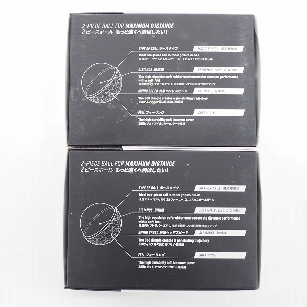 実際に弊社で買取させて頂いた【未使用】HONMA/ホンマ D1 DYNAMIC DISTANCE・SPEEDMONSTER ゴルフボール ホワイト 計2ダースの画像 4枚目