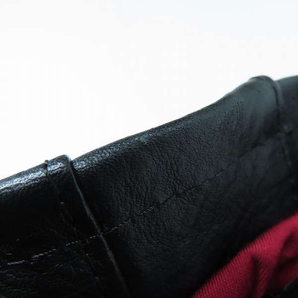 実際に弊社で買取させて頂いたISAMUKATAYAMA BACKLASH/バックラッシュ オリーチェイタリアンショルダーシングルライダース C1572-01/Mの画像 8枚目