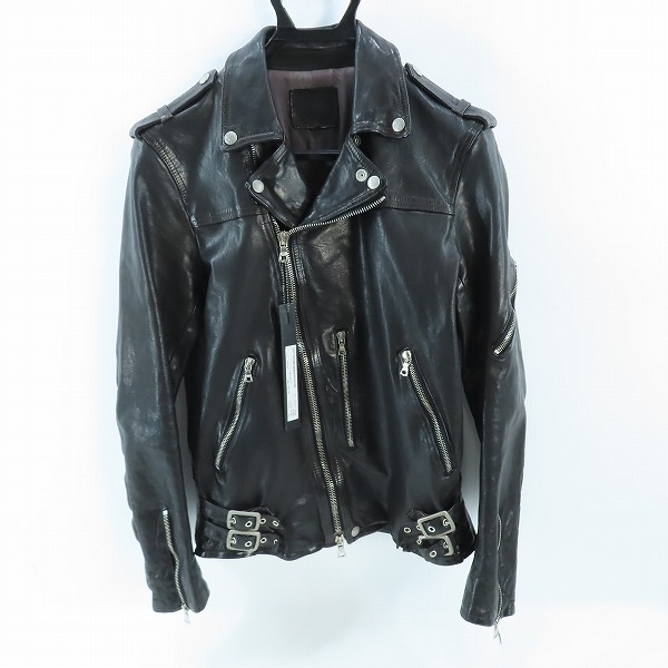 実際に弊社で買取させて頂いたISAMUKATAYAMA BACKLASH/バックラッシュ レザー イタリーキップライダース 1604-02/2