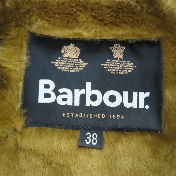実際に弊社で買取させて頂いたBarbour/バブアー フロントジップ リバーシブル ライナー ベスト 232MLI0004/38の画像 4枚目