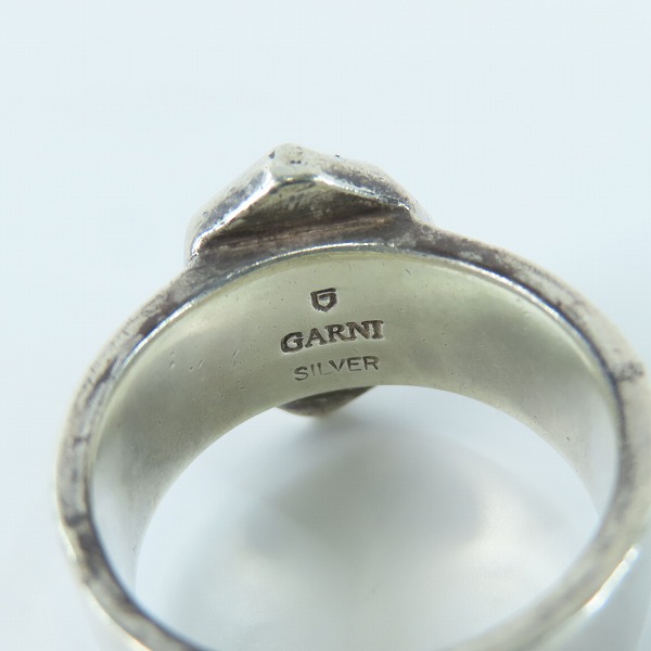 実際に弊社で買取させて頂いたGARNI/ガルニ シルバー リング/指輪 21号の画像 6枚目