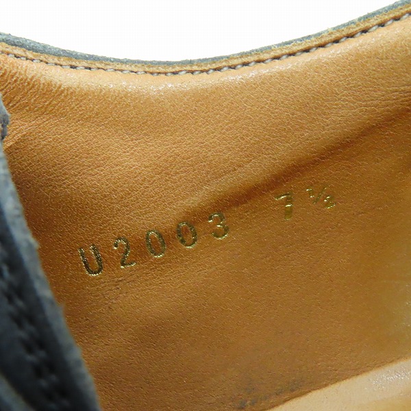 実際に弊社で買取させて頂いたUNIONIMPERIAL/ユニオンインペリアル ビジネスシューズ U2003/7.5の画像 5枚目