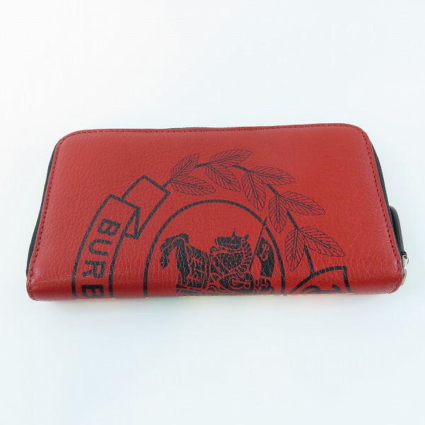 実際に弊社で買取させて頂いたBURBERRY/バーバリー ラウンド ファスナー バイカラー 長財布/ロングウォレットの画像 1枚目