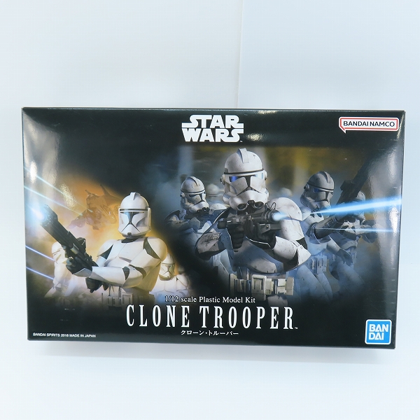 実際に弊社で買取させて頂いた【未組立】BANDAI/バンダイスピリッツ STAR WARS/スター・ウォーズ 1/12 クローン・トルーパー/プラモデル