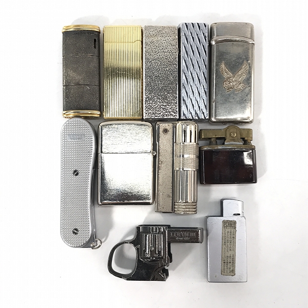 実際に弊社で買取させて頂いた【おまとめ】イブサンローラン/ジバンシィ/ダンヒル 他 オイルライター/ガスライター/ライターケースの画像 1枚目