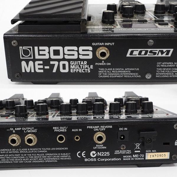 実際に弊社で買取させて頂いた【難有り】BOSS/ボス ME-70 Guitar Multiple Effects ギター用マルチエフェクターの画像 6枚目
