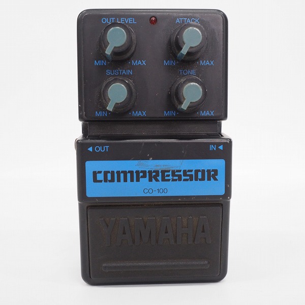 実際に弊社で買取させて頂いたYAMAHA/ヤマハ CO-100 COMPRESSOR コンプレッサー エフェクター【動作確認済】
