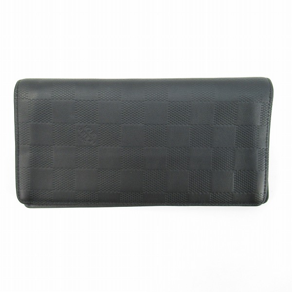 実際に弊社で買取させて頂いたLOUIS VUITTON/ルイヴィトン ダミエ・アンフィニ 二つ折り 財布 ブラック