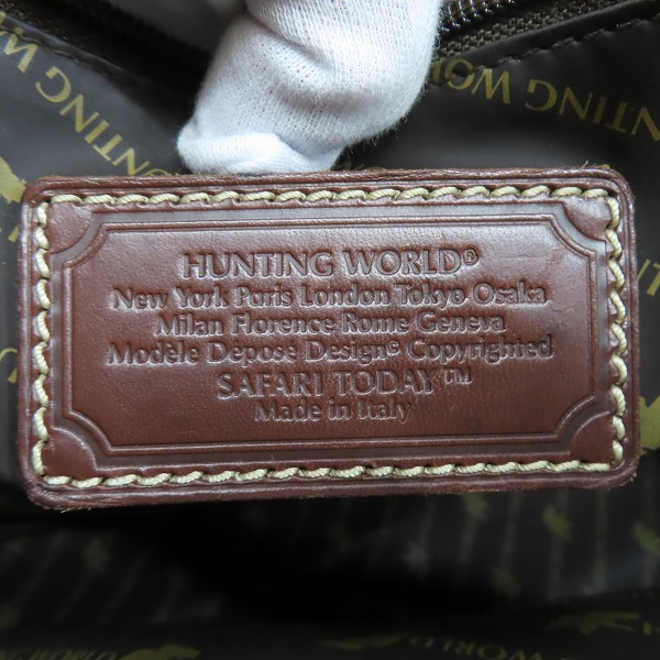 実際に弊社で買取させて頂いたHUNTING WORLD/ハンティングワールド トートバッグの画像 4枚目