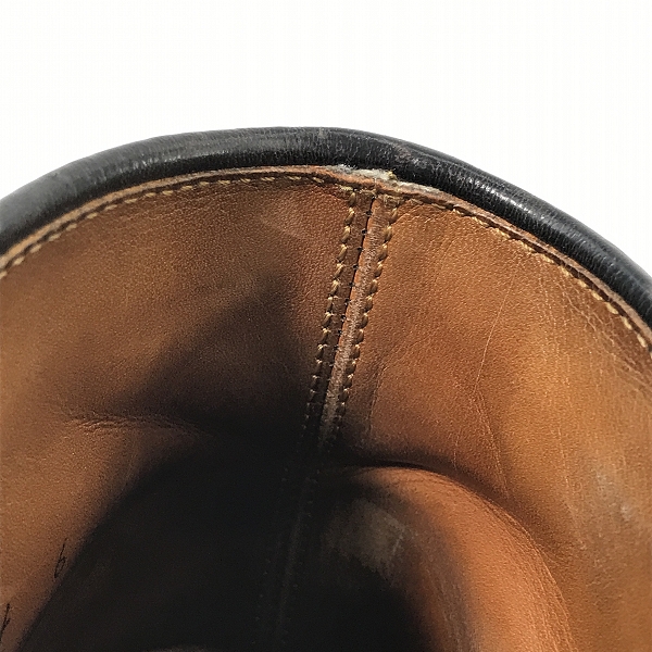 実際に弊社で買取させて頂いたAlden/オールデン コードバンレザー チャッカブーツ 1339/6の画像 6枚目